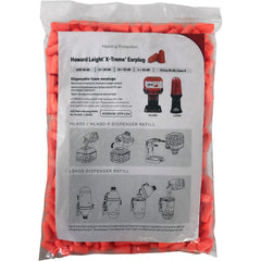 Howard Leight X-Treme Uncorded Earplugs Refill Bag (200 Pairs)