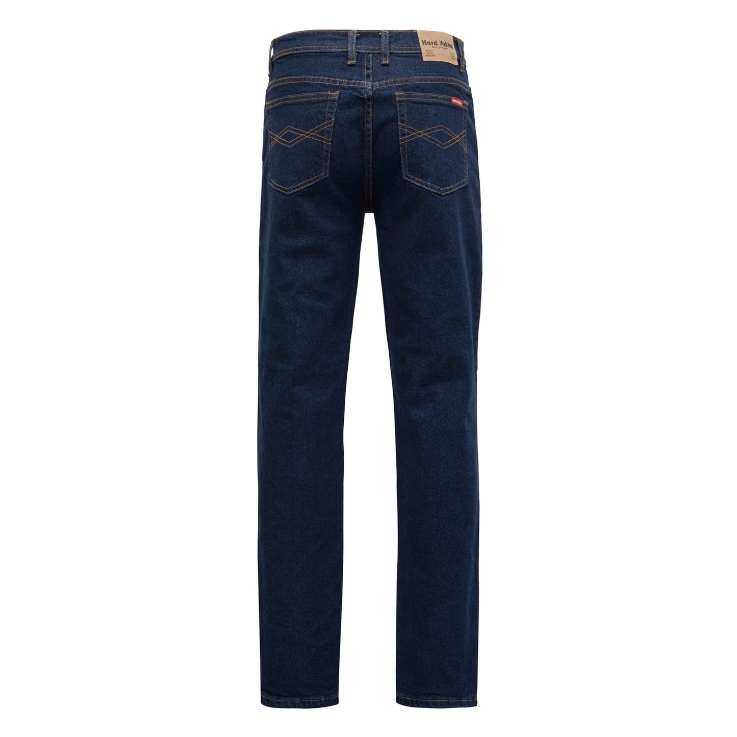 Hard Yakka Y03514 Heavy Duty Washed Denim Work Jeans