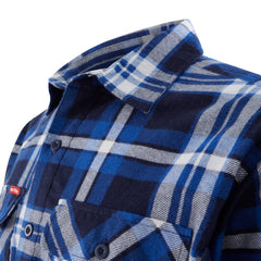 Hard Yakka Y04006 Core Long Sleeve Closed Front Check Flannel Shirt