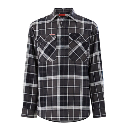 Hard Yakka Y04006 Core Long Sleeve Closed Front Check Flannel Shirt