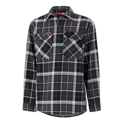 Hard Yakka Y04006 Core Long Sleeve Closed Front Check Flannel Shirt