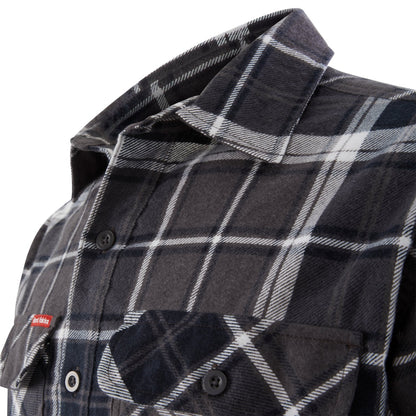 Hard Yakka Y04006 Core Long Sleeve Closed Front Check Flannel Shirt