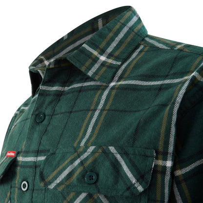 Hard Yakka Y04006 Core Long Sleeve Closed Front Check Flannel Shirt
