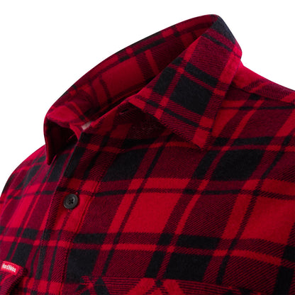 Hard Yakka Y04006 Core Long Sleeve Closed Front Check Flannel Shirt