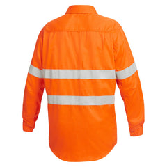 King Gee Y04150 ShieldTec FR Hi Vis Closed Front Taped Shirt PPE2