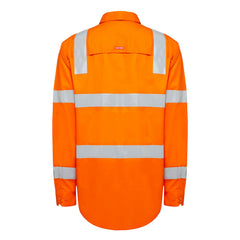 Hard Yakka Y04265 Biomotion Hi-Vis Taped Cotton Shirt