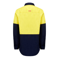 Hard Yakka Y04605 Core Hi-Vis Long Sleeve Heavyweight Cotton Drill Shirt