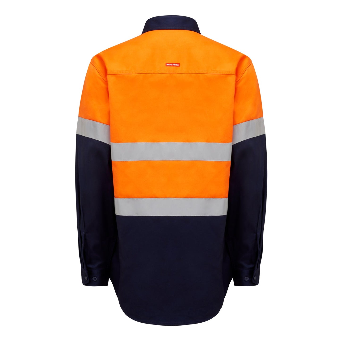 Hard Yakka Y04610 Core Hi-Vis 2 Tone Taped Cotton Drill Shirt