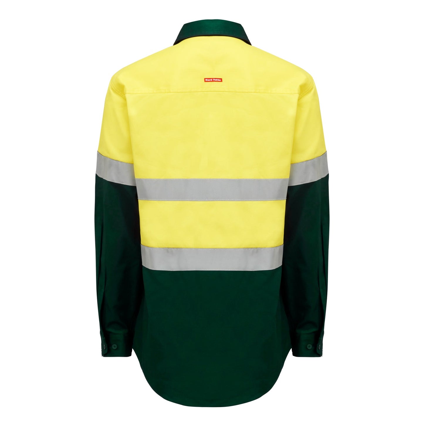 Hard Yakka Y04610 Core Hi-Vis 2 Tone Taped Cotton Drill Shirt