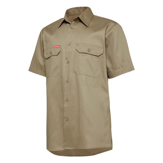 Hard Yakka Y04625 Core Short Sleeve Lightweight Vented Cotton Shirt
