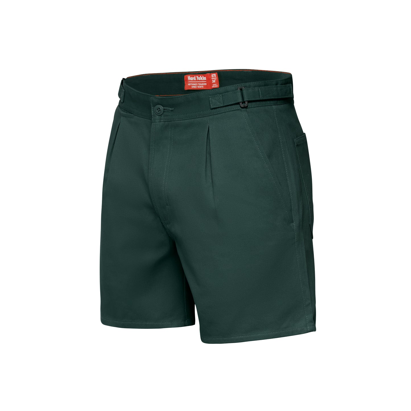 Hard Yakka Y05340 Relaxed Fit Cotton Drill Short With Side Tabs