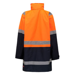 Hard Yakka Y06057 Hi-Vis 4-In-1 Taped Wet Weather Jacket