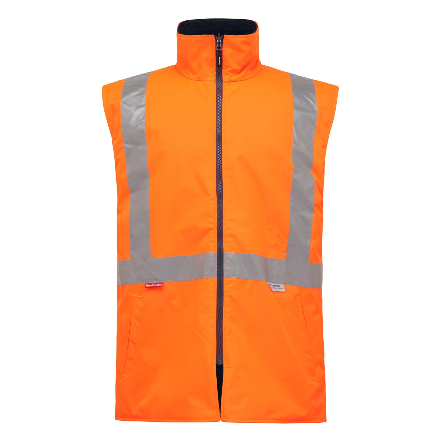 Hard Yakka Y06057 Hi-Vis 4-In-1 Taped Wet Weather Jacket