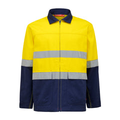 Hard Yakka Y06545 Core Hi-Vis 2 Tone Cotton Drill Taped Jacket