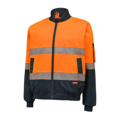 Hard Yakka Y06675 Core Hi-Vis 2 Tone Taped Waterproof Bomber Jacket