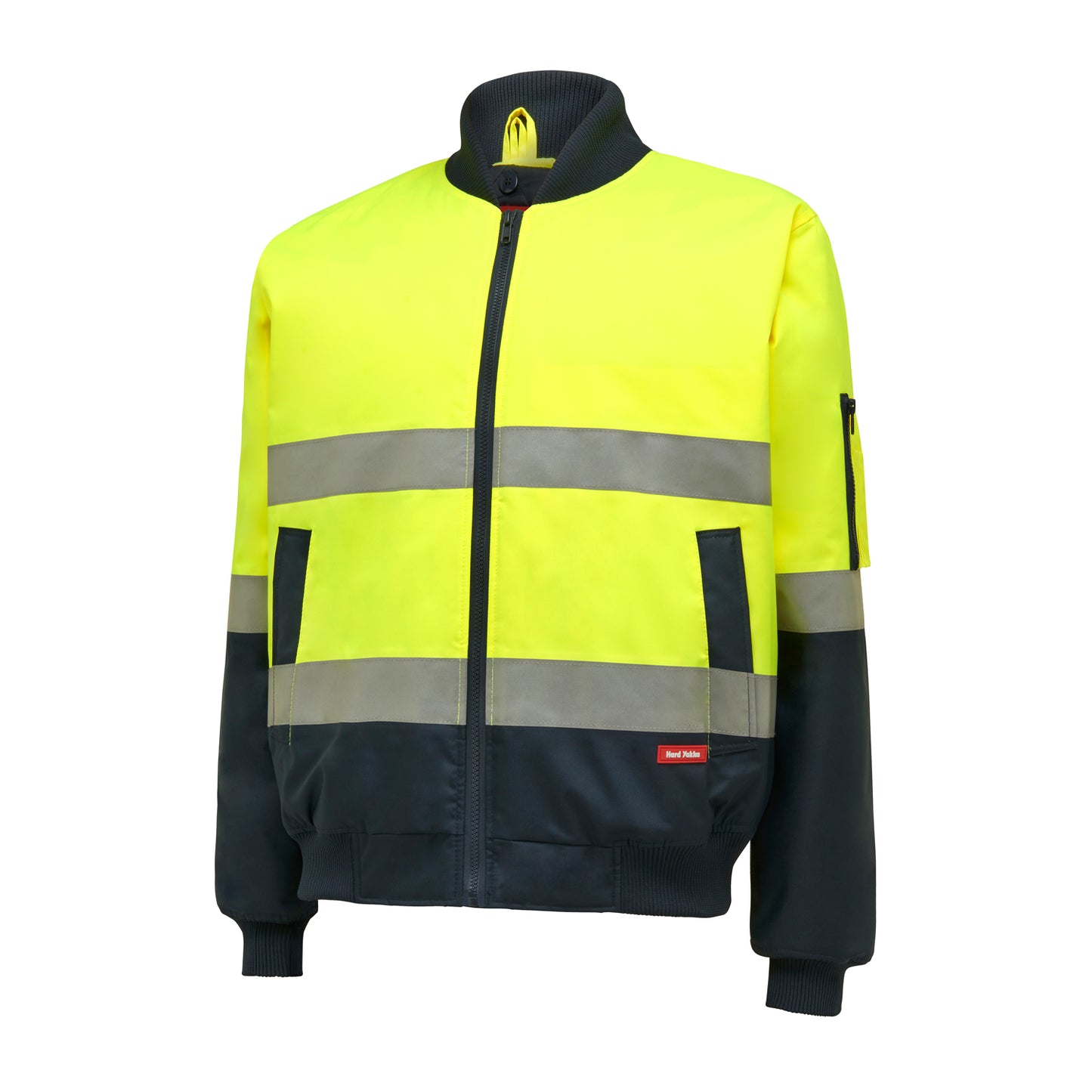 Hard Yakka Y06675 Core Hi-Vis 2 Tone Taped Waterproof Bomber Jacket
