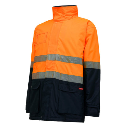 Hard Yakka Y06685 Core Hi-Vis 2 Tone Taped Quilted Waterproof Jacket