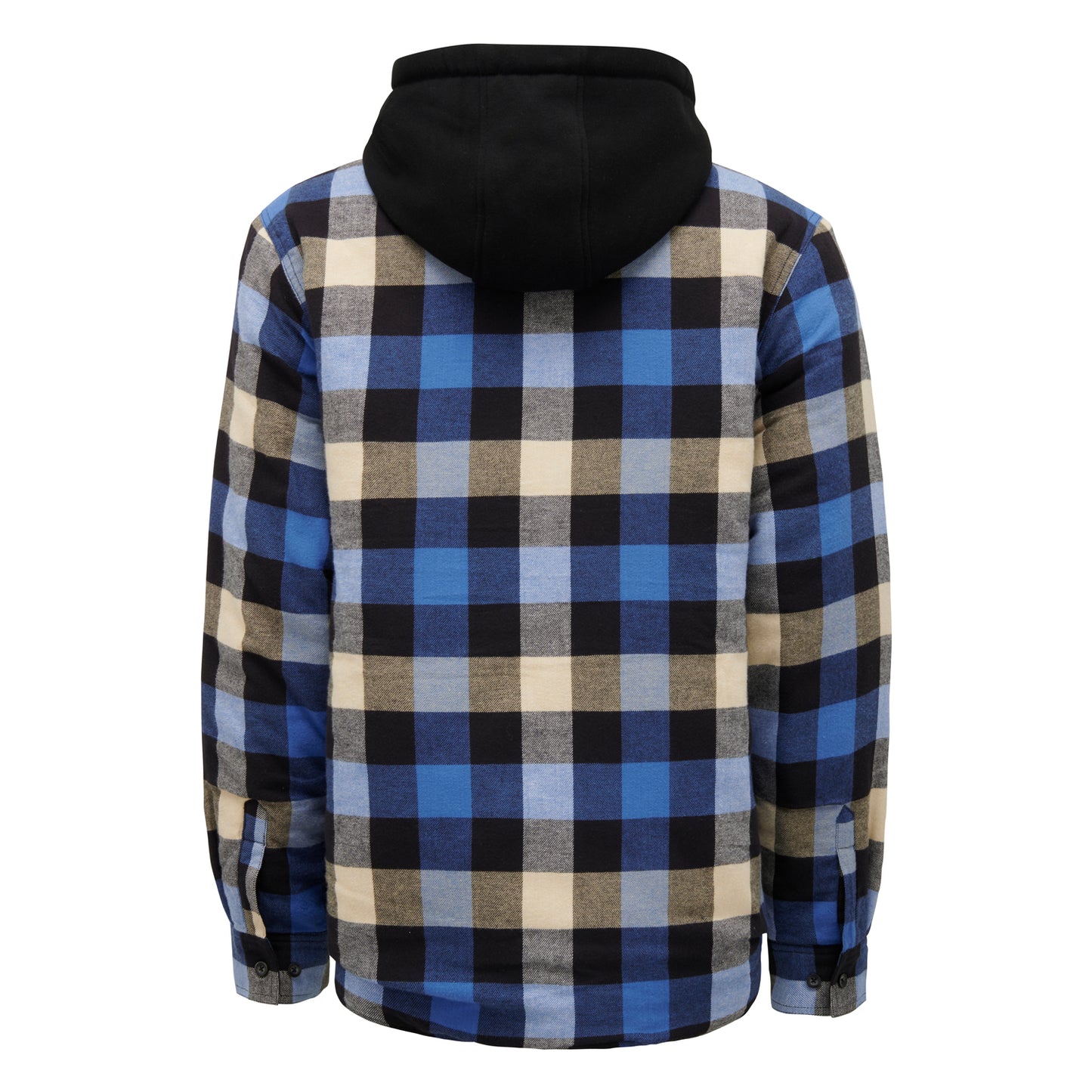 Hard Yakka Y06690 Quilted Flannel Hooded Shacket