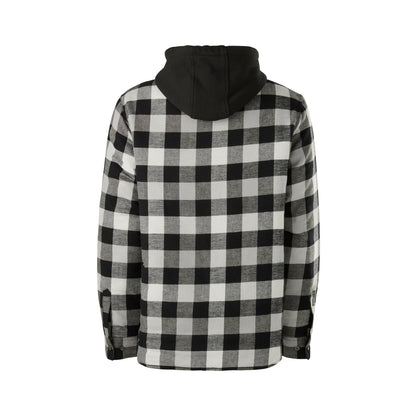 Hard Yakka Y06690 Quilted Flannel Hooded Shacket