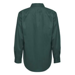 Hard Yakka Y07500 Long Sleeve Open Front Cotton Drill Work Shirt