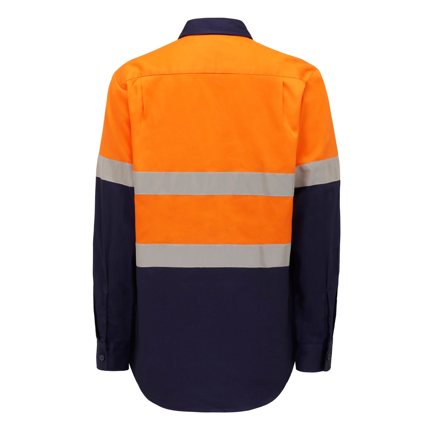 Hard Yakka Y07990 Hi-Vis 2 Tone Long Sleeve Taped Cotton Drill Shirt