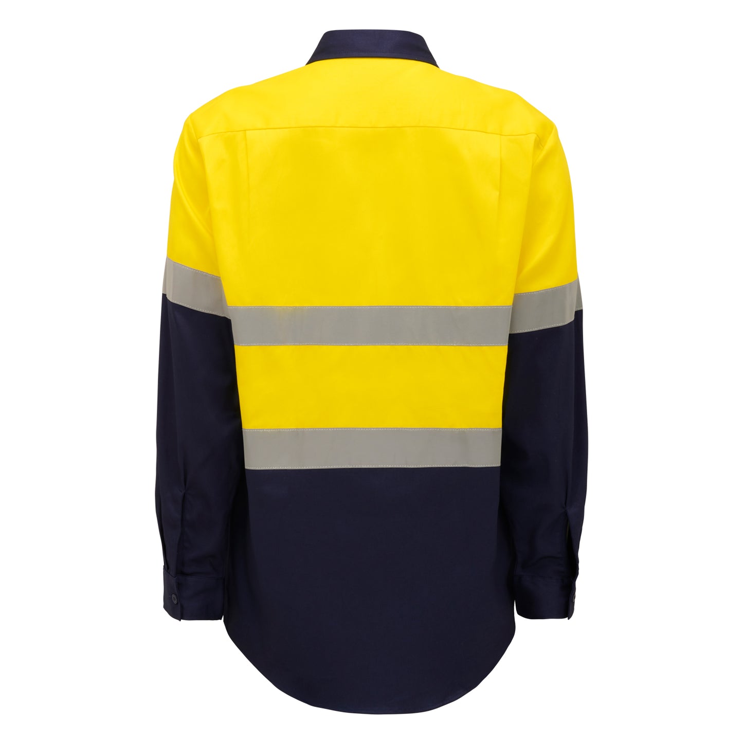 Hard Yakka Y07990 Hi-Vis 2 Tone Long Sleeve Taped Cotton Drill Shirt