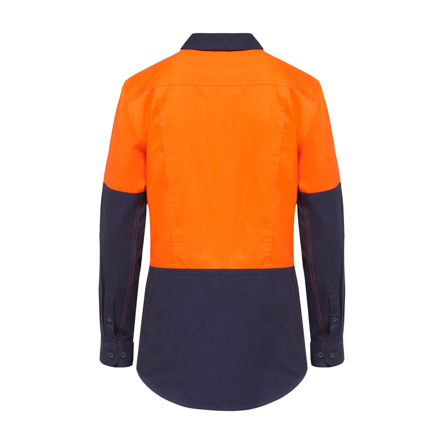 Hard Yakka Y08225 Women's Core 2 Tone Hi-Vis Vented Long Sleeve Shirt