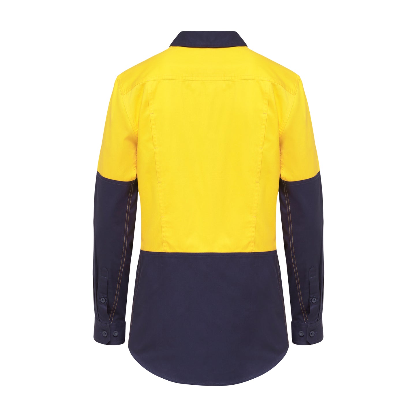 Hard Yakka Y08225 Women's Core 2 Tone Hi-Vis Vented Long Sleeve Shirt