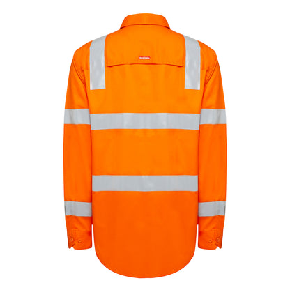Hard Yakka Y08421 Women’s Foundations Biomotion Hi-vis Taped Long Sleeve Shirt