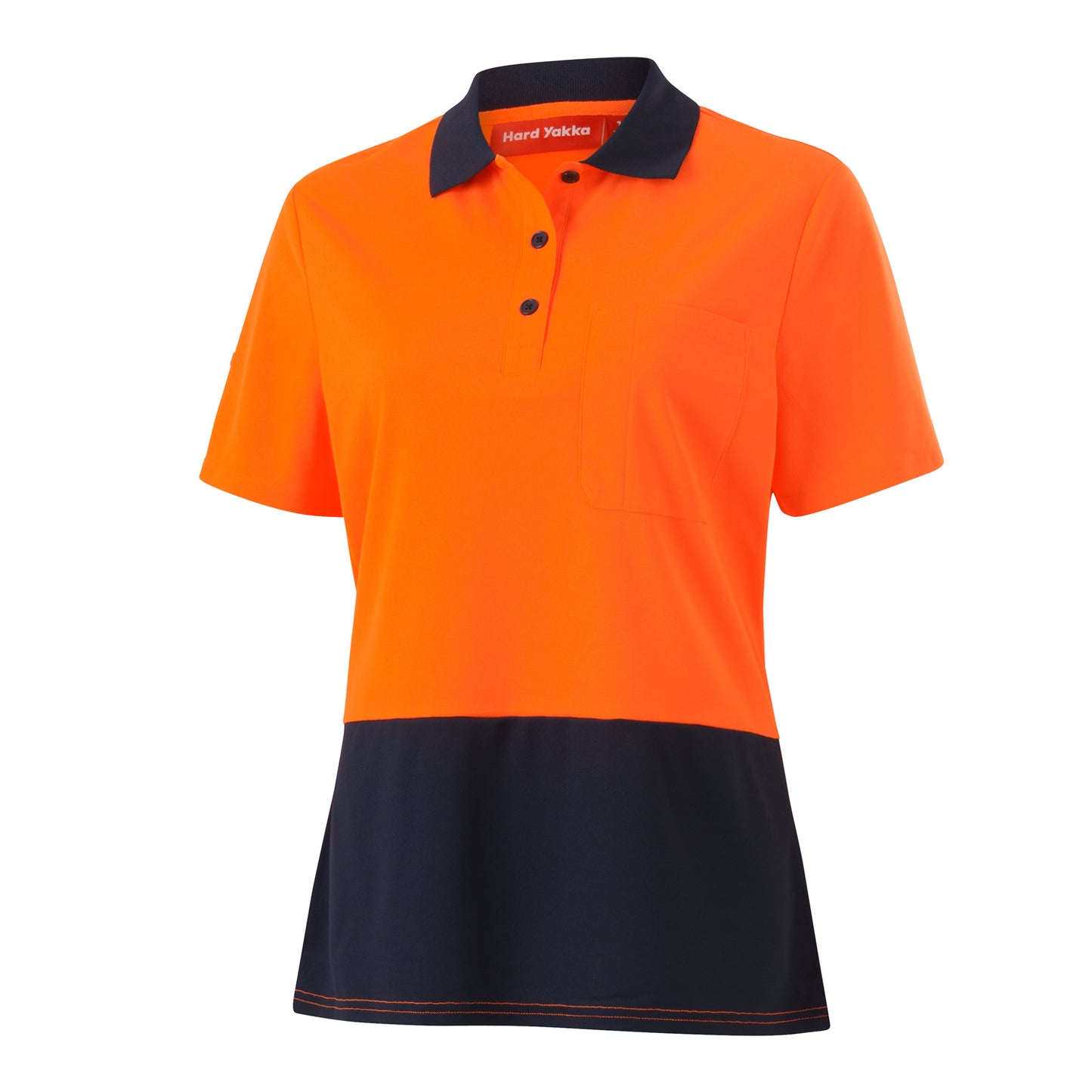 Hard Yakka Y08601 Womens  Short Sleeve Hi Vis Polo
