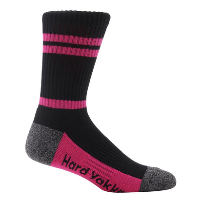 Hard Yakka Y08606 Women's 3Pk Crew Sock