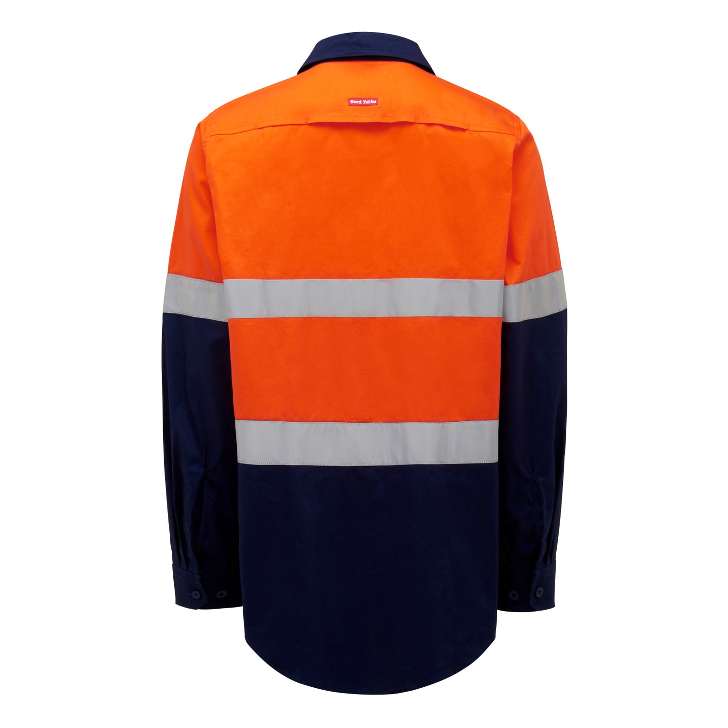 Hard Yakka Y08805 Women's Hi-Vis Lightweight 2 Tone Taped Long Sleeve Shirt