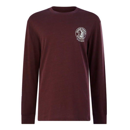 Hard Yakka Y11489 Core Long Sleeve Heritage Icon Tee