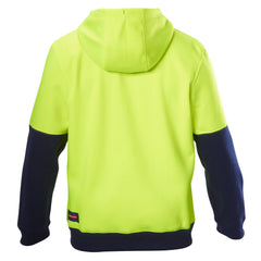 Hard Yakka Y19325 Hi-Vis 2 Tone Fleece Hoodie