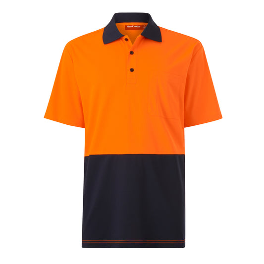 Hard Yakka Y19616 Mens Short Sleeve Hi Vis Polo