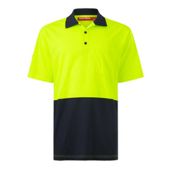Hard Yakka Y19616 Mens Short Sleeve Hi Vis Polo