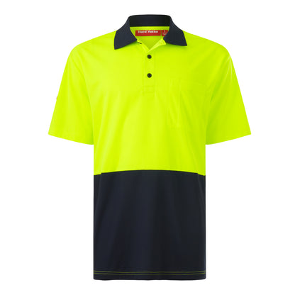 Hard Yakka Y19616 Mens Short Sleeve Hi Vis Polo