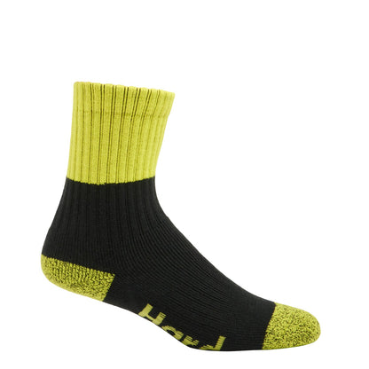 Hard Yakka Y20013 Women's Core Hi Vis Work Crew Sock - 3 Pack