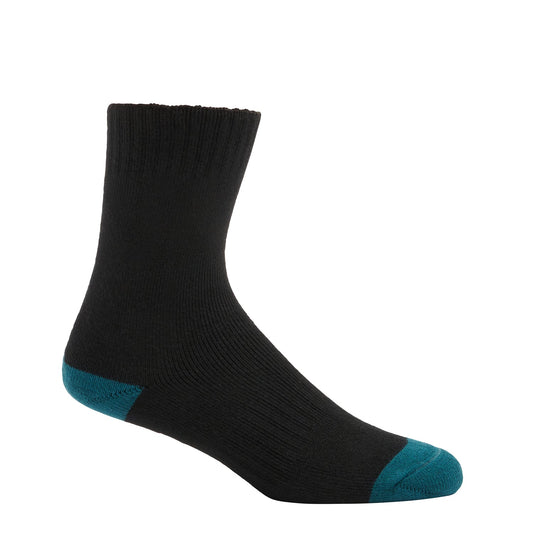 Hard Yakka Y20016 Women's Core Bamboo Rich Padded Crew Sock - 3 Pack