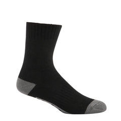 Hard Yakka Y20016 Women's Core Bamboo Rich Padded Crew Sock - 3 Pack