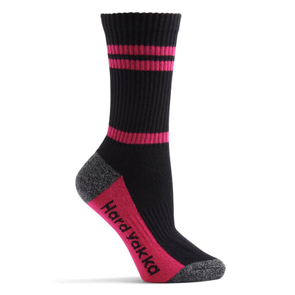 Hard Yakka Y20120 Women's Crew 3 Pack Work Sock