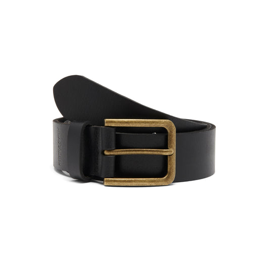 Hard Yakka Y22826 Embossed Leather & Brass Buckle Belt