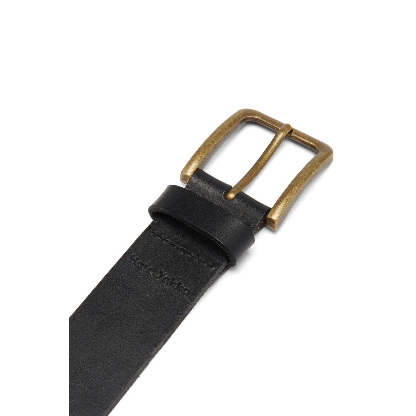 Hard Yakka Y22826 Embossed Leather & Brass Buckle Belt