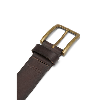 Hard Yakka Y22826 Embossed Leather & Brass Buckle Belt