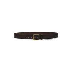 Hard Yakka Y22826 Embossed Leather & Brass Buckle Belt