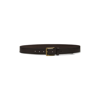 Hard Yakka Y22826 Embossed Leather & Brass Buckle Belt