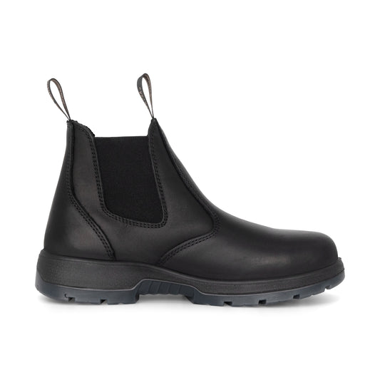 Hard Yakka Y60175 Outback Pull On Steel Toe PR Safety Boot - Black