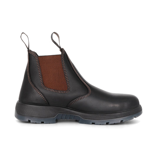 Hard Yakka Y60177 Outback Pull On Steel Toe PR Safety Boot - Brown