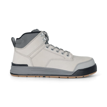 Hard Yakka Y60202 3056 Lace Up & Side Zip Steel Toe Safety Boot - Grey