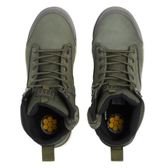 Hard Yakka Y60203 3056 Lace Up & Side Zip Steel Toe Safety Boot - Olive